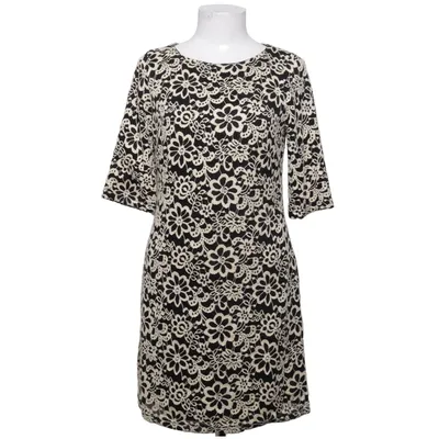 Jurk (Zwart, Beige) van Tricia Elastaan, Polyester
