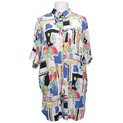 Chemise à manches courtes (Blanc, Multicolore) de Tru Viscose