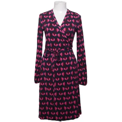 Wrap dress (Blue, Pink, Multicolored) from Boden Elastane, Viscose