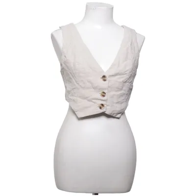 Vest (Beige) from Showpo Cotton, Linen