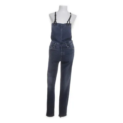 Tuinbroek (Blauw) van Raw Viscose, Polyester, Katoen, Polyurethaan, Elastaan