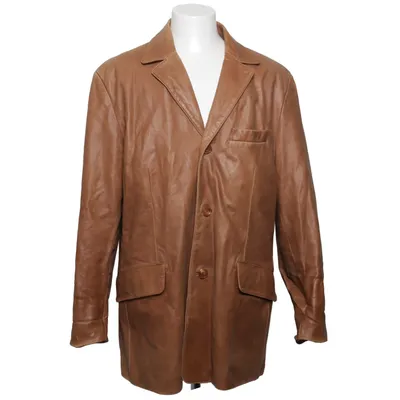 Blazer en cuir (Marron) de Rock'n Blue Acétate, Cuir, Polyamide
