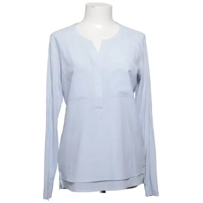 Blouse (Bleu) de Milano Italy Élasthane, Polyester, Viscose