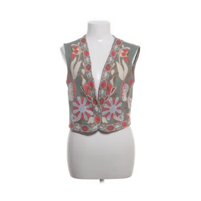 Vest (Green, Multicolored) from Zeta Otto Polyester