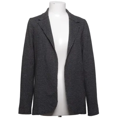 Blazer (Black, White) from Manila Grace Acrylic, Cotton, Elastane, Polyamide, Polyester