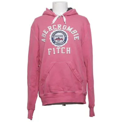 Hættetrøje (Pink) fra Abercrombie & Fitch Bomuld