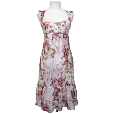 Kleid (Weiß, Rot, Braun) von Calvin Klein Jeans Seide