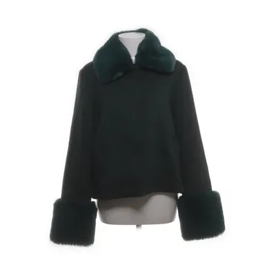 Jakke (Grøn) fra Meotine Polyester, Kunstpels, Viscose