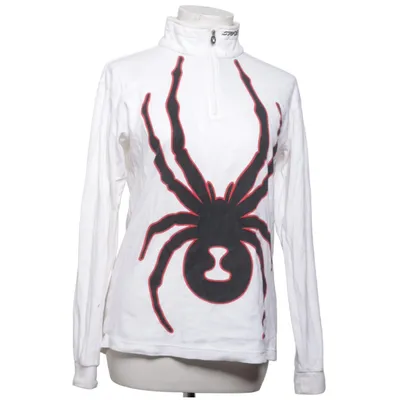 Practice jersey (White, Black, Red) from Spyder Cotton, Elastane