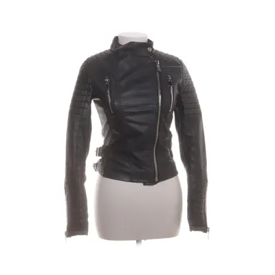 Bikerjack (Zwart) van Voyelles Polyurethaan, Polyester