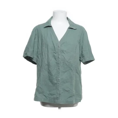 Kortärmad skjorta (Grön) från Papaya Bomull, Linne
