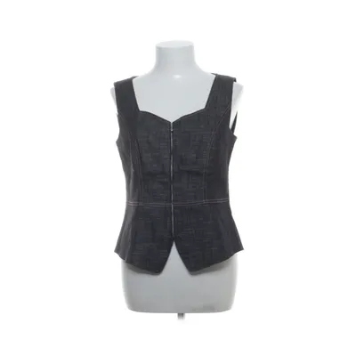 Gilet (Gris) de Singh Madan Coton, Élasthane, Polyester