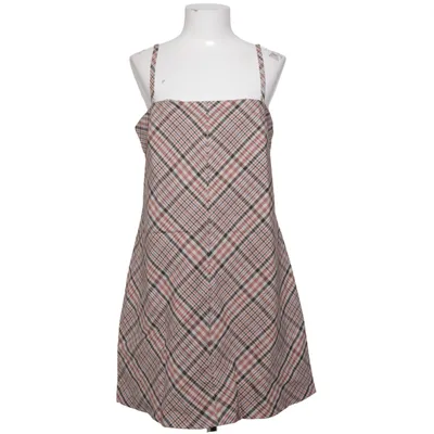 Dress (Beige, Brown, Multicolored) from Mango Elastane, Polyester, Viscose