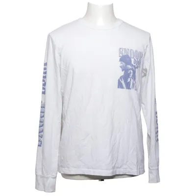 T-shirt à manches longues (Blanc, Bleu) de Snoop Dogg Coton