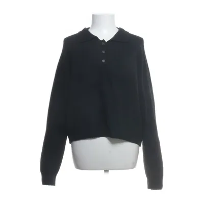 Rugby shirt (Zwart) van Monki Polyester, Wol, Elastaan