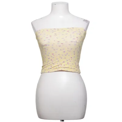 Tube top (Geel, Meerkleurig) van Stronger Elastaan, Polyamide, Polyester