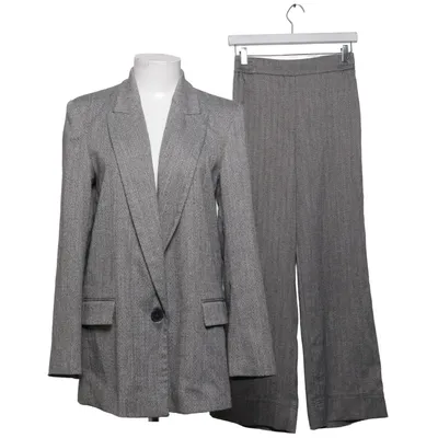 Kostym (Grå) från Zara Elastan, Polyester, Viskos