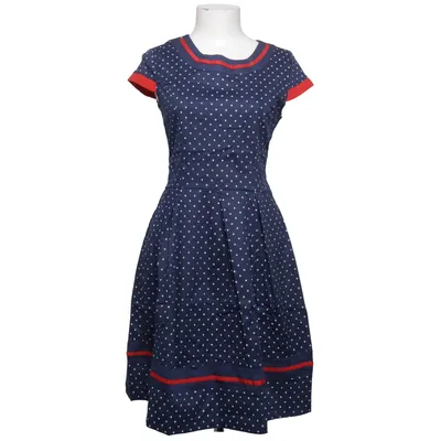 Klänning (Rockabilly Kleid) från River Flower Bomull, Polyester