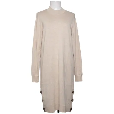 Jurk (Beige) van Culture Elastaan, Viscose