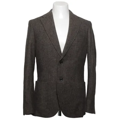 Blazer (Brun) fra Bläck Bomuld, Polyamid, Polyester, Viscose, Uld