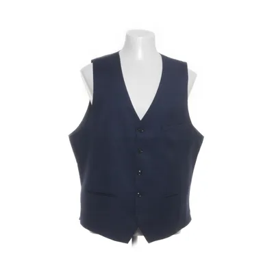 Kostuumgilet (Blauw) van H&M Man Polyester, Viscose, Elastaan
