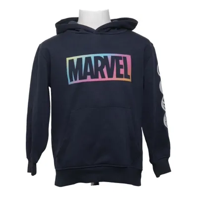 Huvtröja (Svart, Flerfärgad) från Marvel Bomull, Polyester