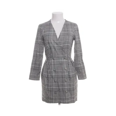 Wrap dress (Black, White) from Zara Trafaluc Collection Polyester, Viscose