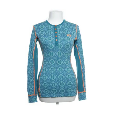 Base layer shirt (Turquoise, Multicolored) from Kari Traa Merino wool