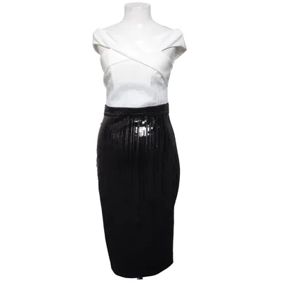 Cocktailjurk (Zwart, Wit) van Lipsy London Elastaan, Polyester