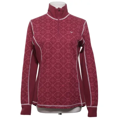 Base layer shirt (Red) from Ullmax Merino wool, Polyester