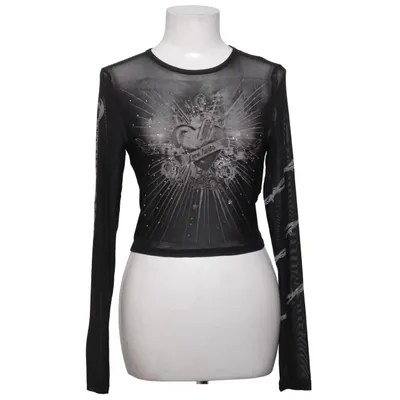 Top (Schwarz) von FB Sister Elasthan, Polyester