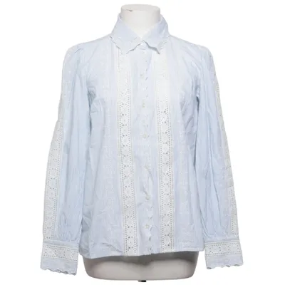 Shirt (Blauw, Wit) van Sézane Katoen, Polyester