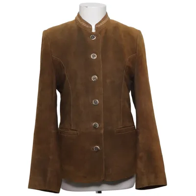 Veste en cuir (Marron) de Country Maddox Cuir, Polyester