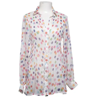 Blouse (Blanc, Multicolore) de Marc Lauge