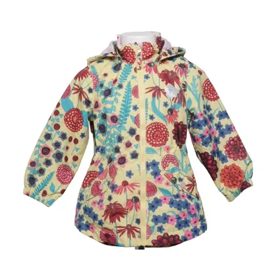 Jacka (Gul, Flerfärgad) från Lindex Kids Bomull, Polyester