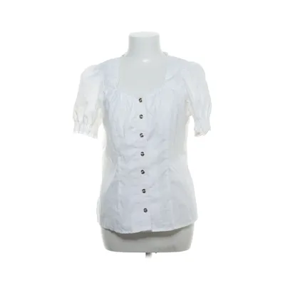 Dirndl blouse (White) from Spieth & Wensky Cotton, Polyester