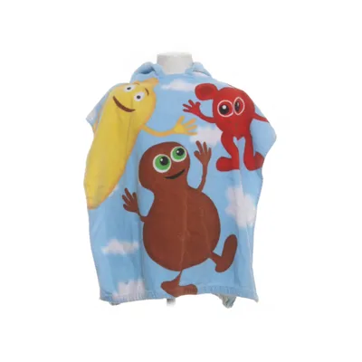 Badponcho (Blauw) van Babblarna Katoen