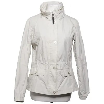 Jacket (Beige) from Luhta Cotton, Leather, Polyamide