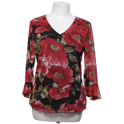 Blouse (Black, Red, Green) from Dressbarn Polyester