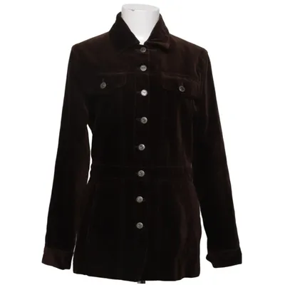 Jacket (Brown) from Woman Collection H&M Acetate, Cotton, Modal