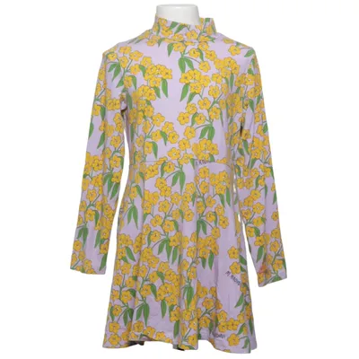 Dress (Purple, Yellow, Green) from Mini Rodini Elastane, Lyocell