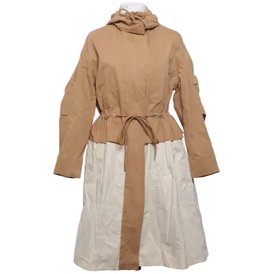 Frakke (Beige, Brun) fra COS Bomuld, Polyamid, Viscose