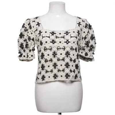 Top (Zwart, Beige) van Exquiss's Katoen