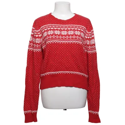 Julesweater (Rød, Hvid) fra Holly & Whyte by Lindex Bomuld, Polyamid, Uld