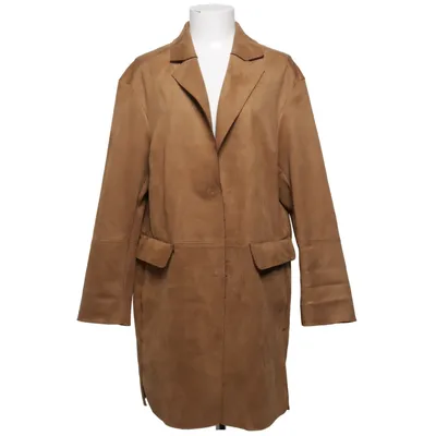 Coat (Brown) from H&M Polyester, Elastane