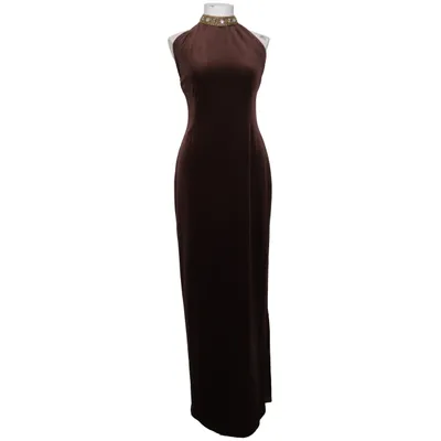 Abendkleid (Braun) von Vivace Acetat, Polyester