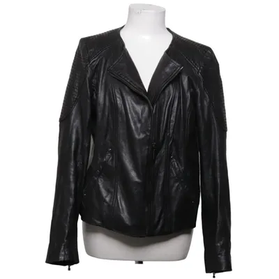 Läderjacka (Svart) från Amateur Polyester