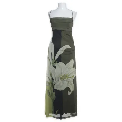Maxi jurk (Groen, Meerkleurig) van Next Elastaan, Gerecycled polyester