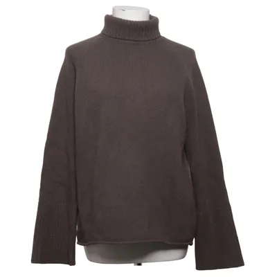 Rollkragenpullover (Grau) von Anna V Berg Kaschmir, Merinowolle