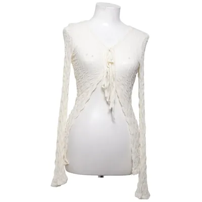 Kofta (Vit) från Shein Elastan, Polyester
